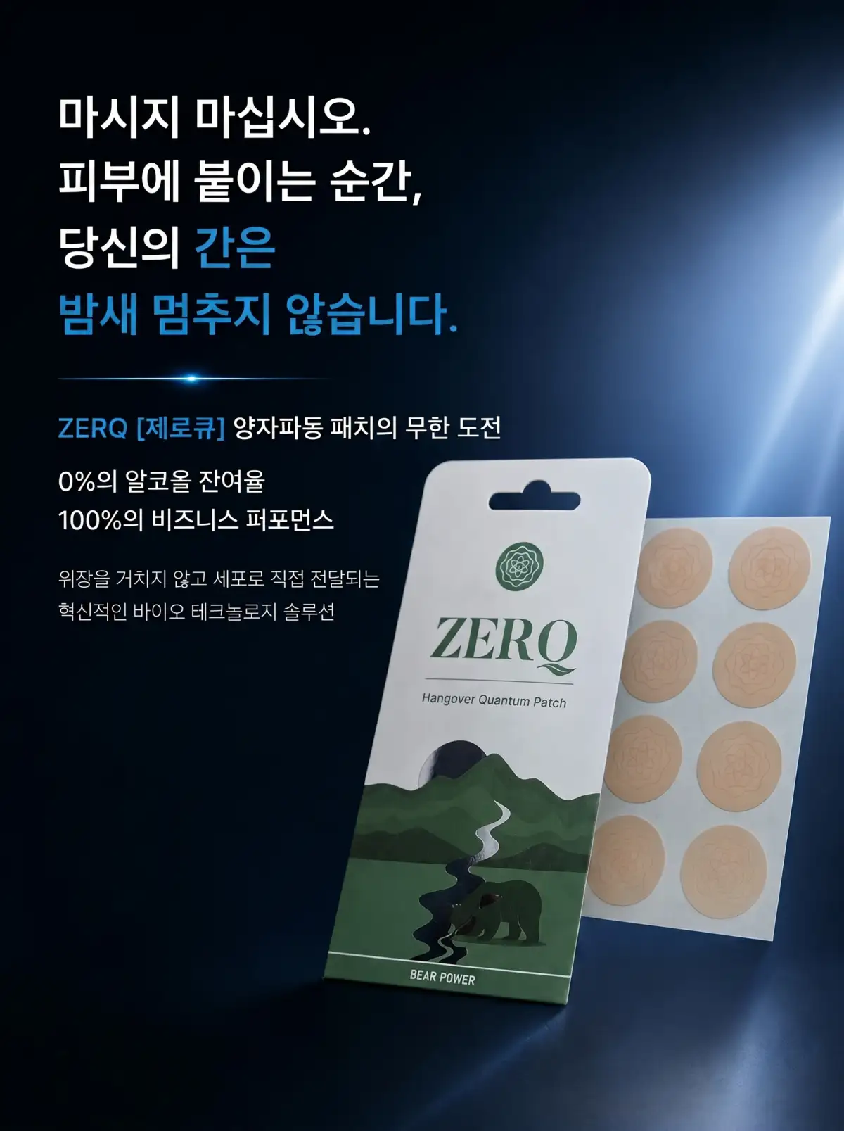 👑프리미엄👑ZERQ [제로큐]패치×3개