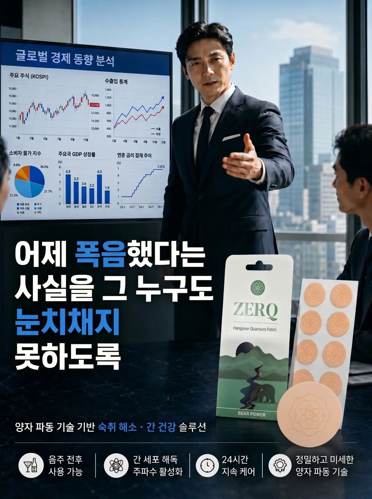 👑프리미엄👑ZERQ [제로큐]패치×3개